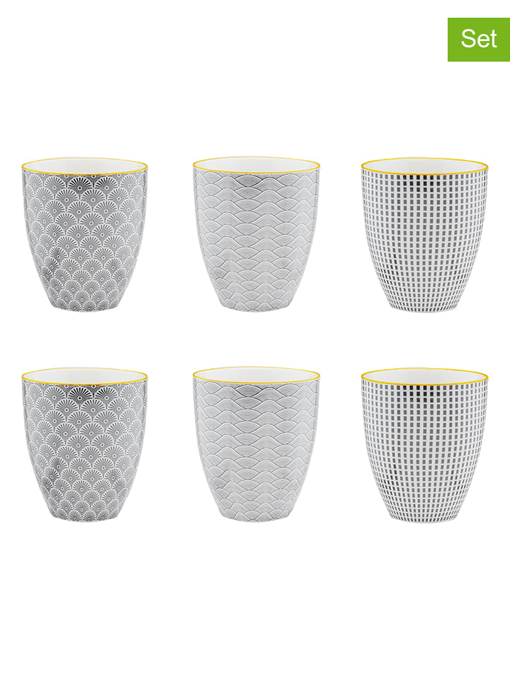 Björn Kubki (6 szt.) "Eclipse" w kolorze szarym - 300 ml rozmiar: onesize