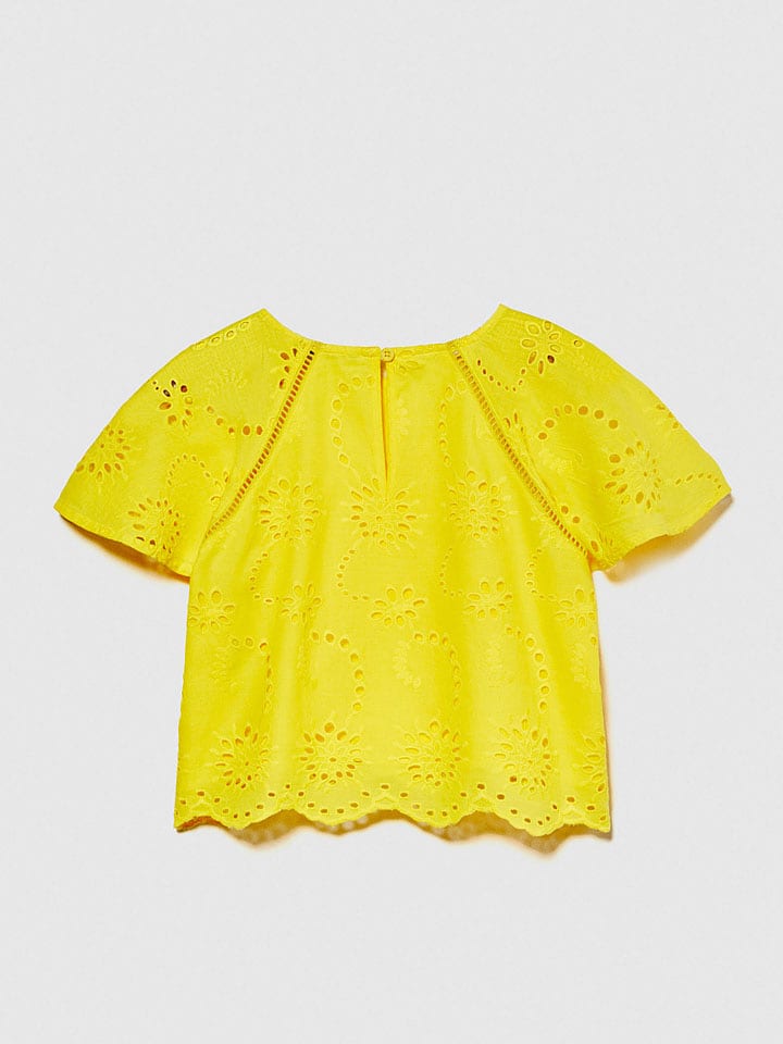 Sisley Koszulka w kolorze żółtym rozmiar: 168