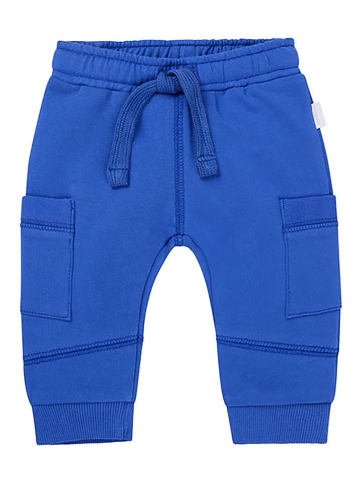 Noppies Spodnie dresowe "Ocre" w kolorze niebieskim rozmiar: 92