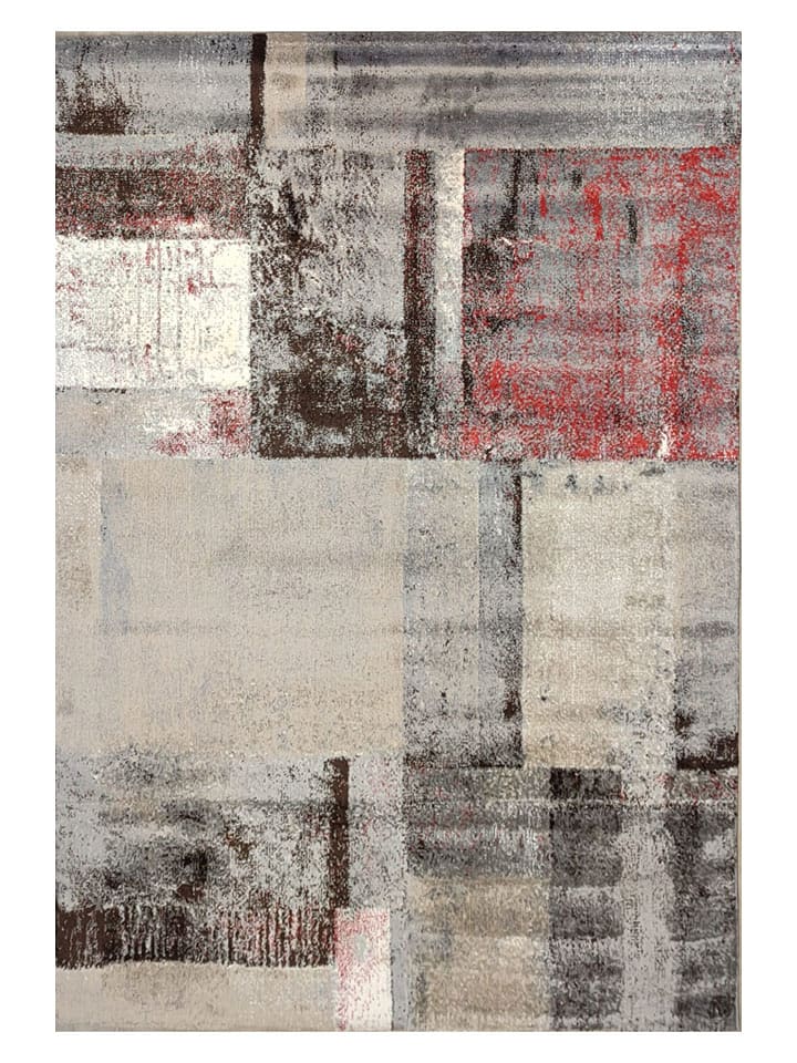 deco Rugs & Carpet Dywan "Milano" w kolorze kremowo-szarym rozmiar: 80x150 cm