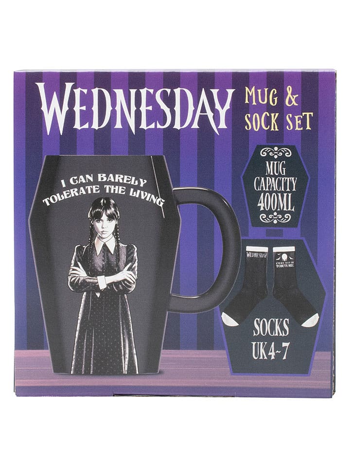 Wednesday 2-częściowy zestaw "Wednesday" w kolorze czarnym rozmiar: onesize