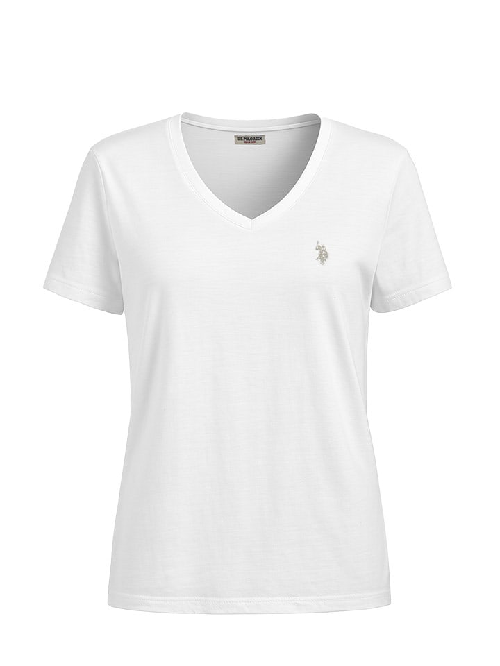 U.S. Polo Assn. Koszulka w kolorze białym rozmiar: L