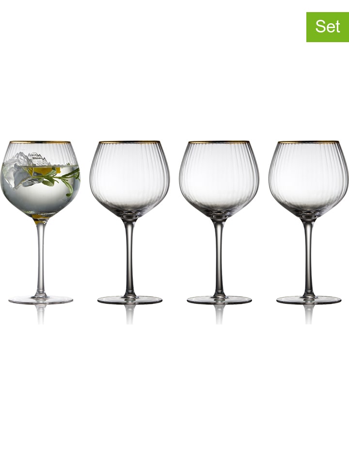 Lyngby Glas Kieliszki koktajlowe (4 szt.) "Palermo" - 650 ml rozmiar: onesize