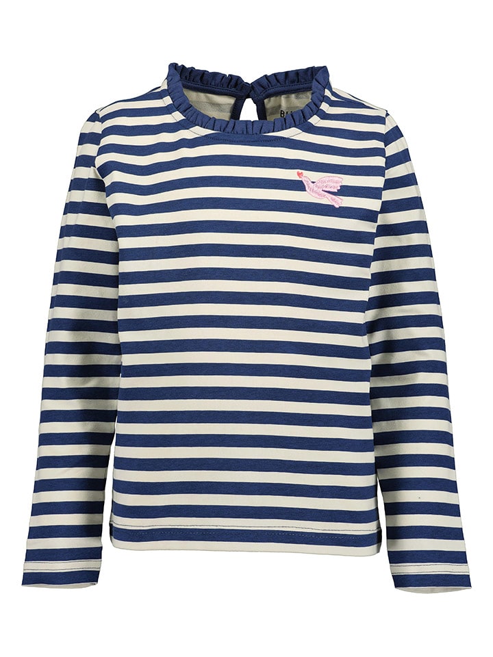 Blue Seven Koszulka w kolorze granatowo-kremowym rozmiar: 104