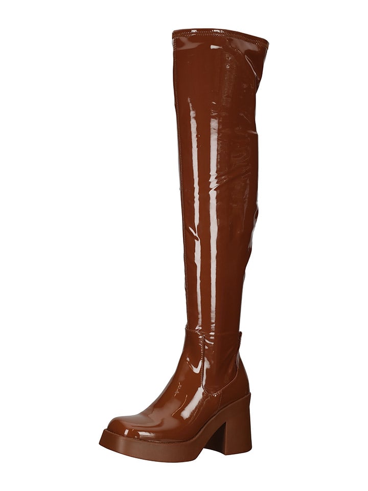 Steve Madden Kozaki w kolorze jasnobrązowym rozmiar: 40