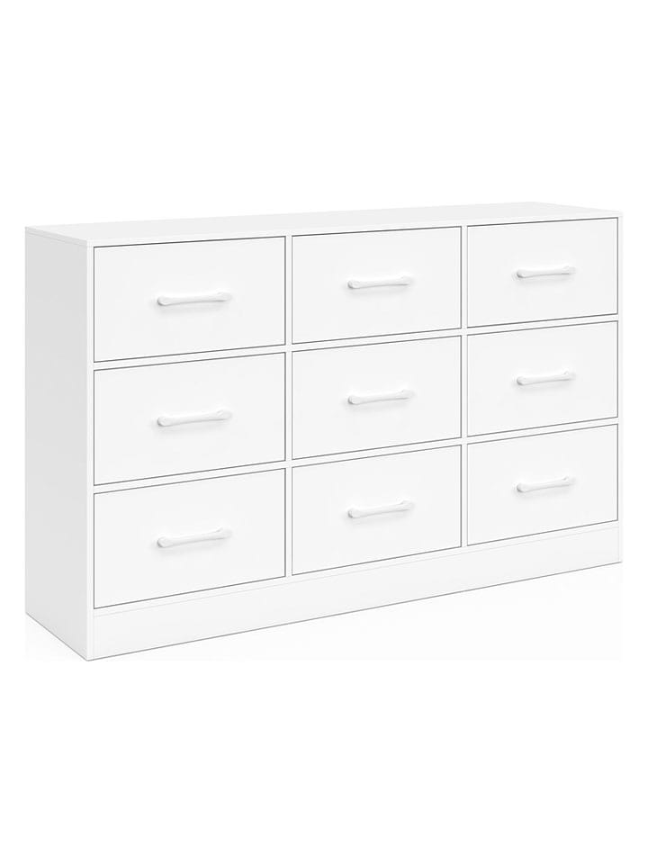 IDOMYA Essentials Komoda "Uma" w kolorze białym - 113 x 79 x 30 cm rozmiar: onesize