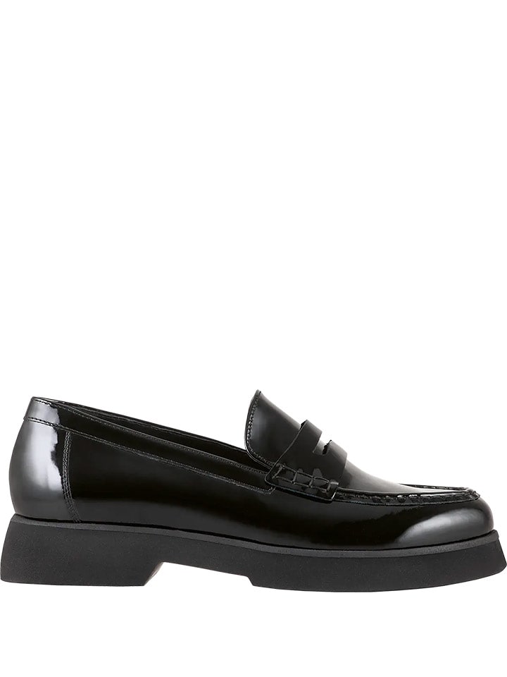 Högl Skórzane mokasyny "Stanley" w kolorze czarnym rozmiar: 38,5