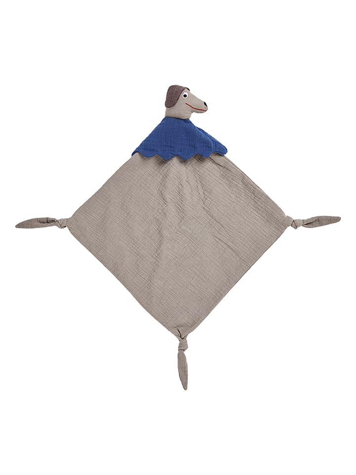 OYOY mini Chusta-przytulanka "Hunsi Dog" w kolorze beżowym - 0+ rozmiar: onesize