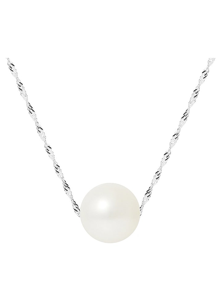 Pearline Złoty naszyjnik z perłą - dł. 42 cm rozmiar: onesize