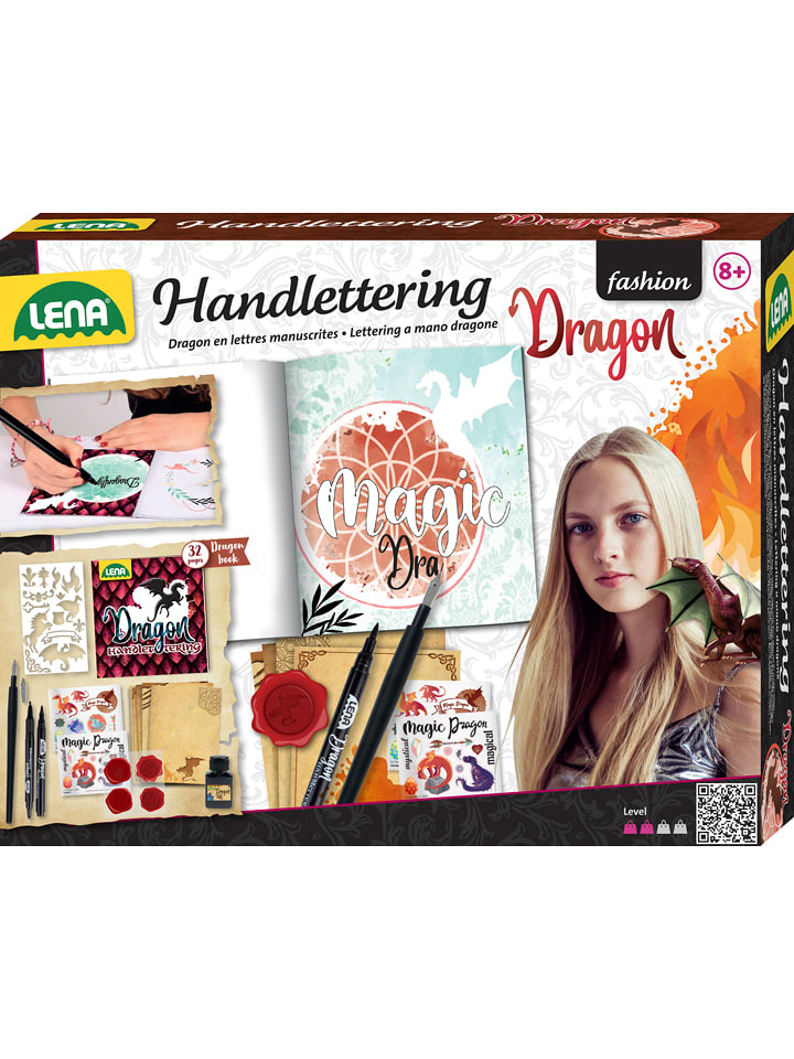 SiMM SPIELWAREN Zestaw do malowania "Dragon Handlettering" - 8+ rozmiar: onesize