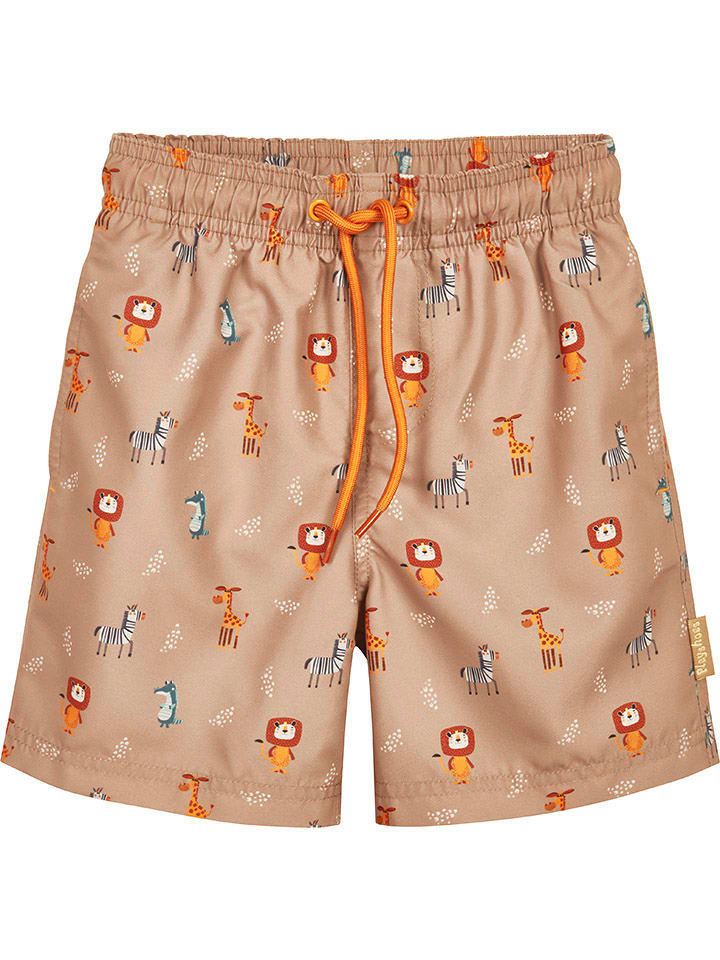 Playshoes Szorty kąpielowe w kolorze jasnobrązowym rozmiar: 110/116