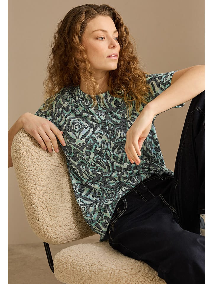 Cecil Bluzka w kolorze zielono-niebieskim rozmiar: L