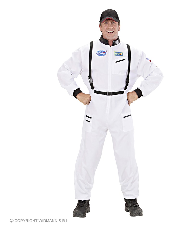 Carnival Party Kombinezon kostiumowy "Astronaut" w kolorze białym rozmiar: L