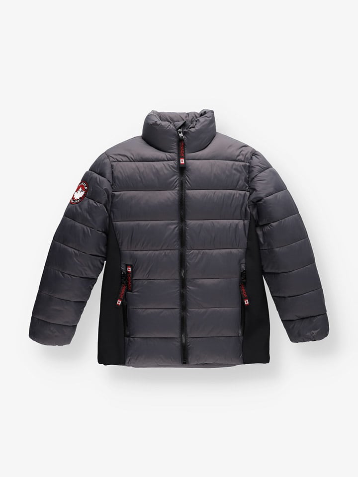 CANADA weather gear Kurtka zimowa w kolorze szarym rozmiar: 128/134