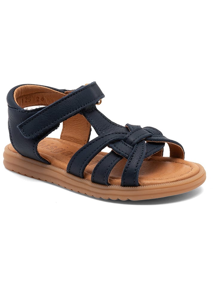 bisgaard Skórzane sandały w kolorze granatowym rozmiar: 29