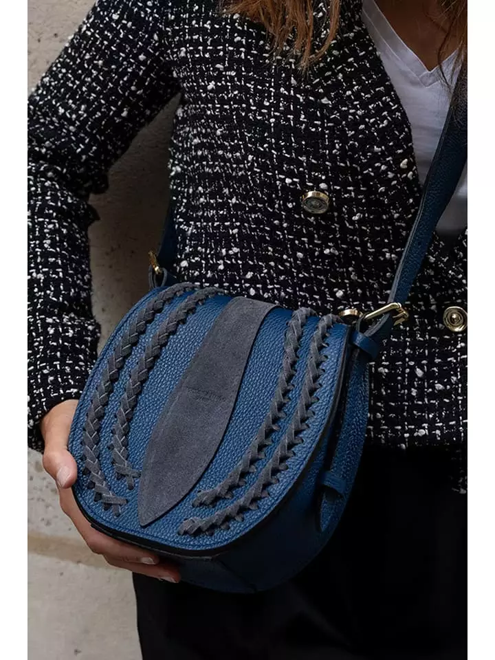 Victor & Hugo Paris Torebka "Mets" w kolorze granatowym - 20 x 20 x 8 cm rozmiar: onesize