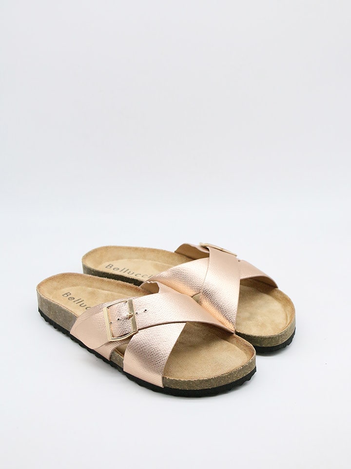 Bellucci Klapki w kolorze żółtym rozmiar: 37