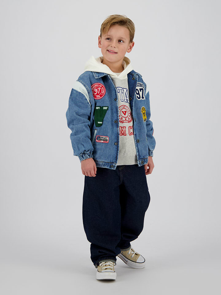 Vingino Dżinsy "Kit" - Comfort fit - w kolorze granatowym rozmiar: 158