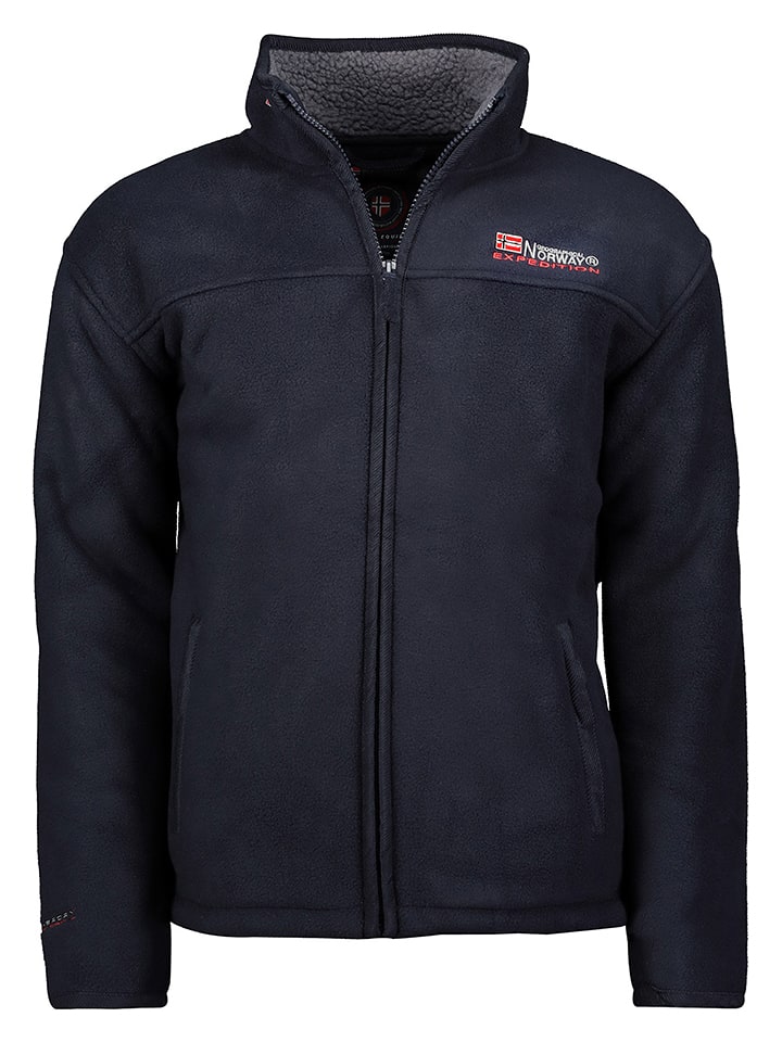 Geographical Norway Kurtka polarowa "Usine" w kolorze granatowym rozmiar: 3XL