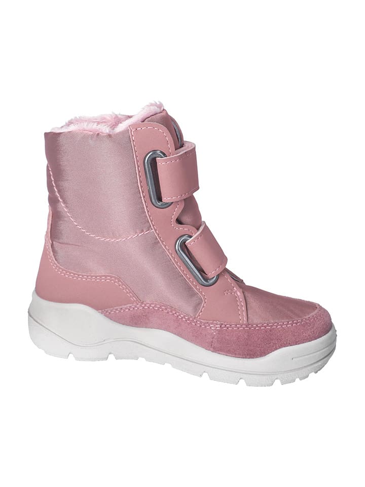 Ricosta Botki zimowe "Lona S" w kolorze jasnoróżowym rozmiar: 33