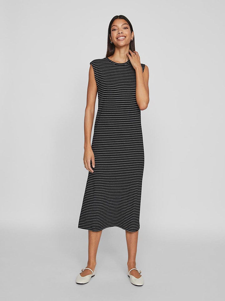 Vila Sukienka w kolorze czarno-białym rozmiar: S