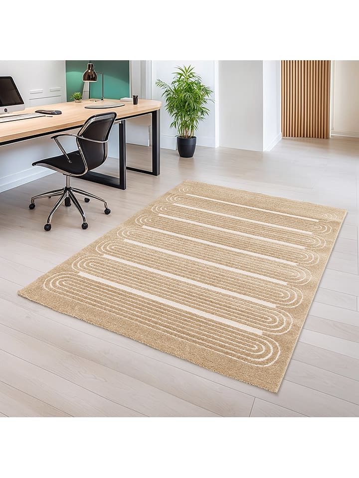 bobochic Dywan "Iago" w kolorze brązowym rozmiar: 160x230 cm