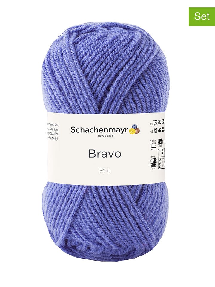 Schachenmayr since 1822 Przędza z tworzywa sztucznego (20 szt.) w kolorze fioletowym - 20 x 50 g rozmiar: onesize