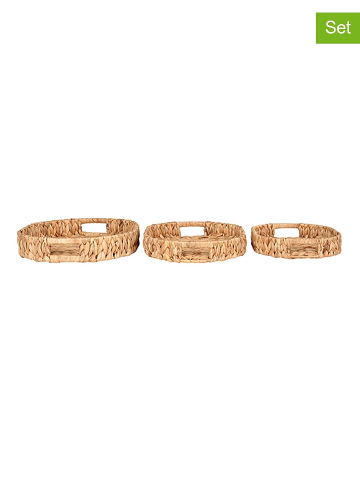 House Nordic Tace dekoracyjne (3 szt.) w kolorze jasnobrązowym rozmiar: onesize