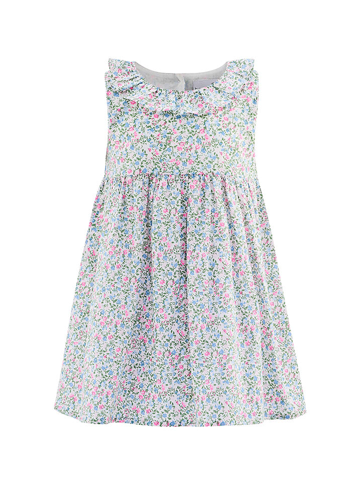 happy girls by Eisend Sukienka w kolorze błękitno-biało-jasnoróżowym rozmiar: 110