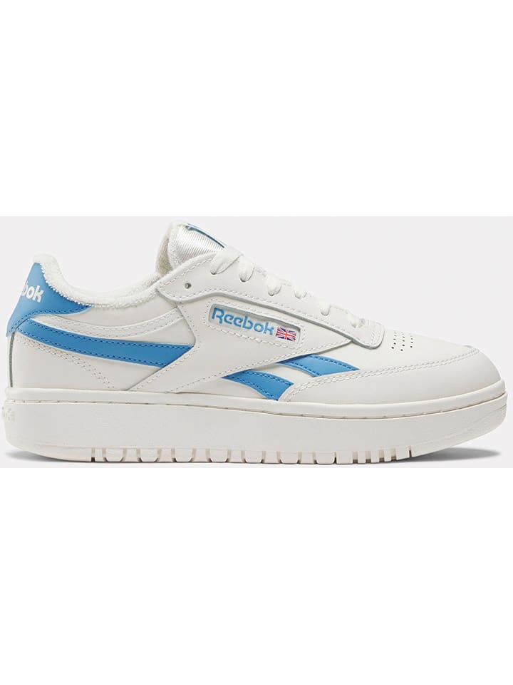 Reebok Skórzane sneakersy "Club C Double Revenge" w kolorze błękitno-szarym rozmiar: 37