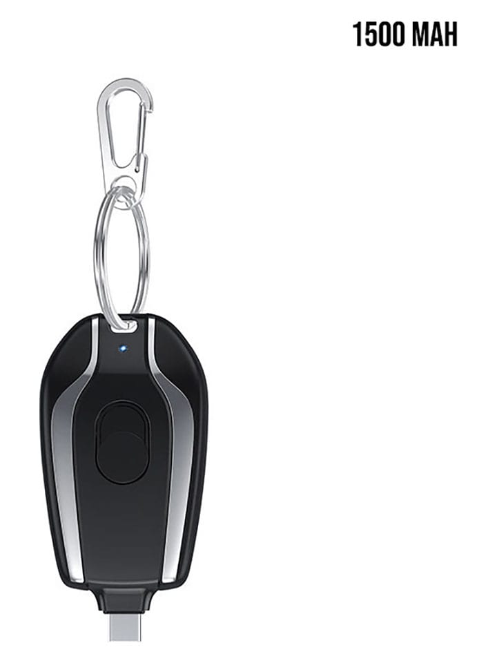 SWEET ACCESS Akumulator USB-C w kolorze czarnym do zawieszenia przy kluczach rozmiar: onesize