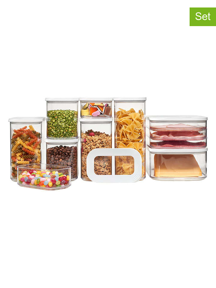 Mepal Pojemniki (9 szt.) w kolorze białym rozmiar: onesize