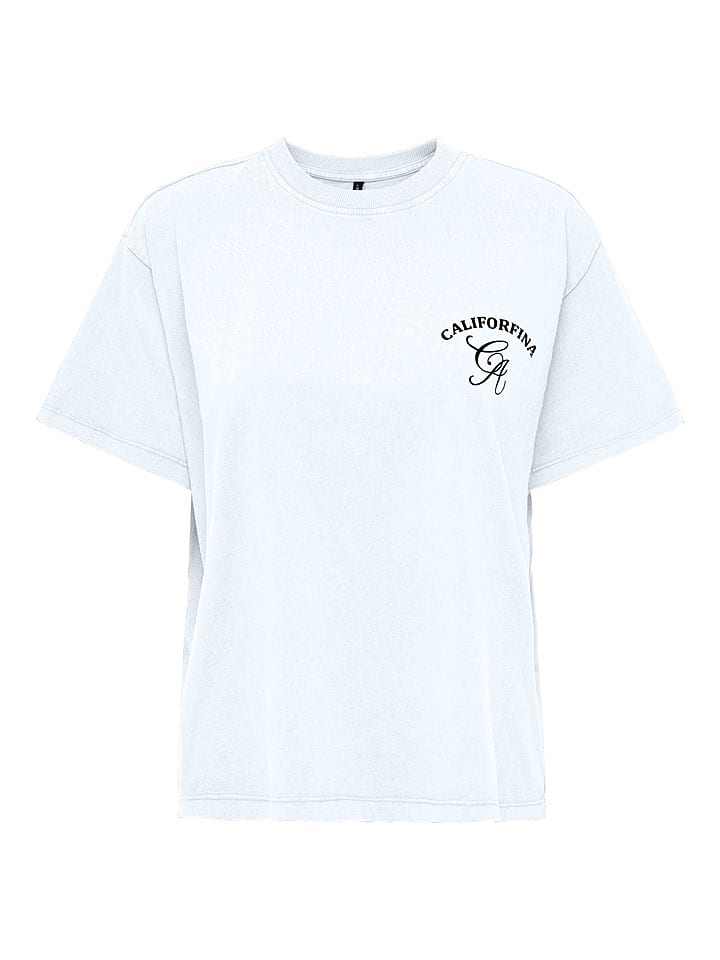 ONLY Koszulka w kolorze białym rozmiar: XS