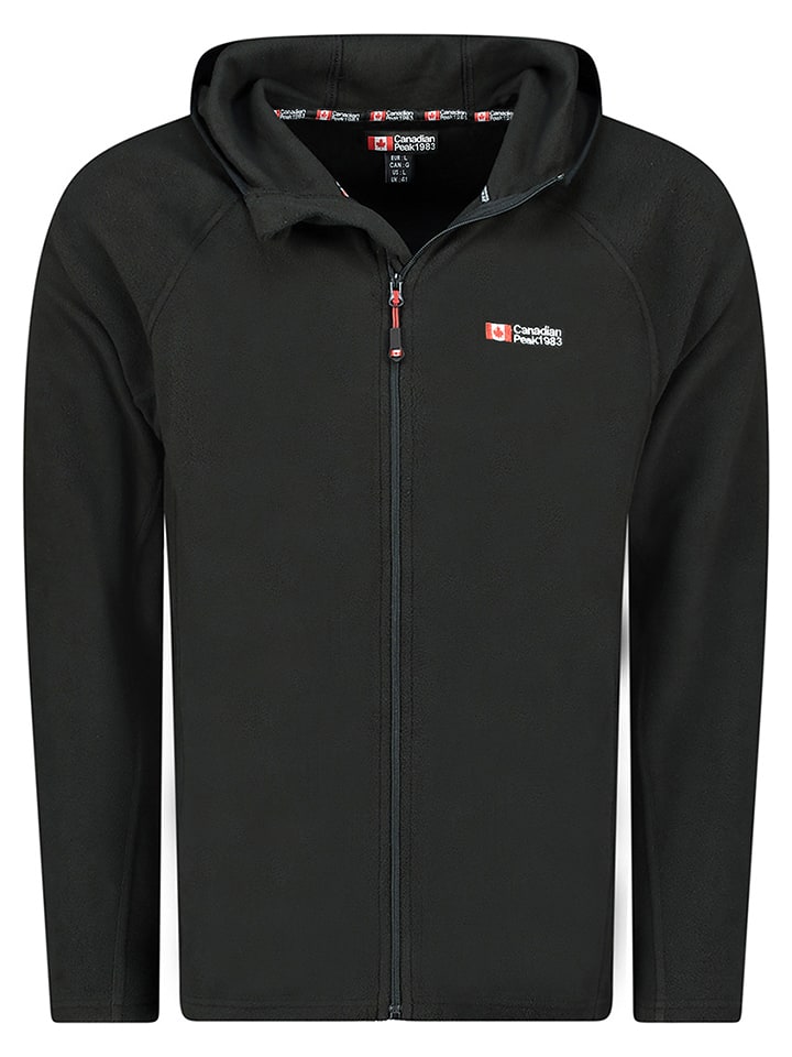 Canadian Peak Kurtka polarowa "Tugoodeak" w kolorze czarnym rozmiar: XL