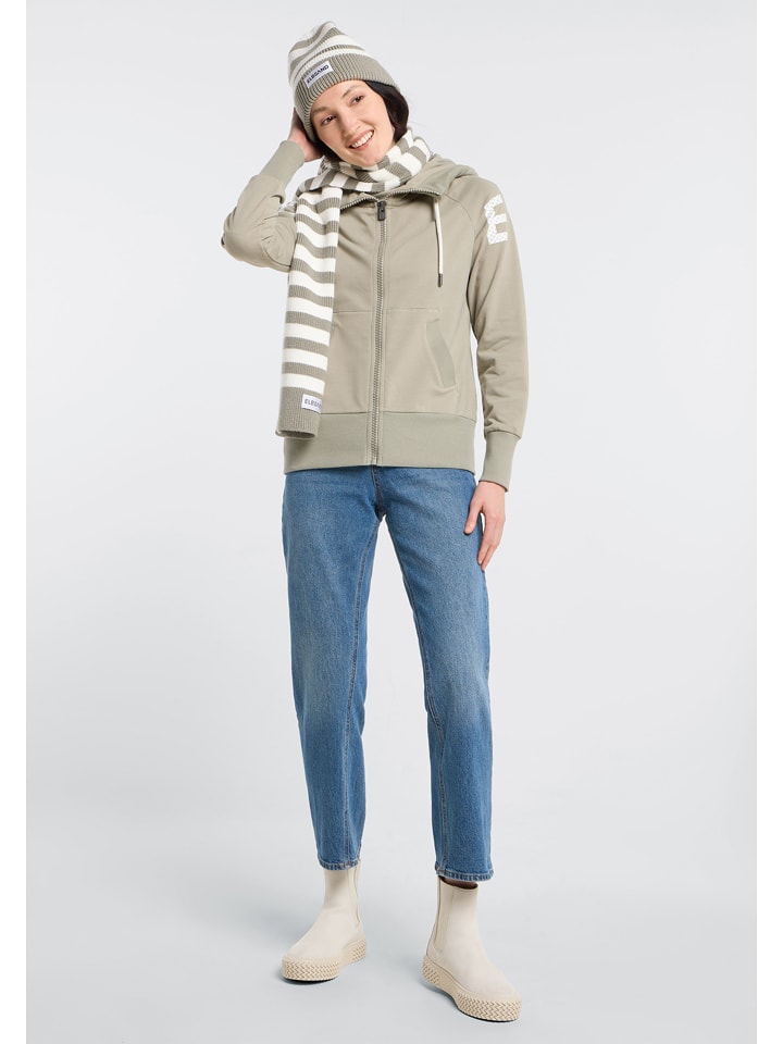 ELBSAND Bluza "Kalea" w kolorze beżowym rozmiar: XS