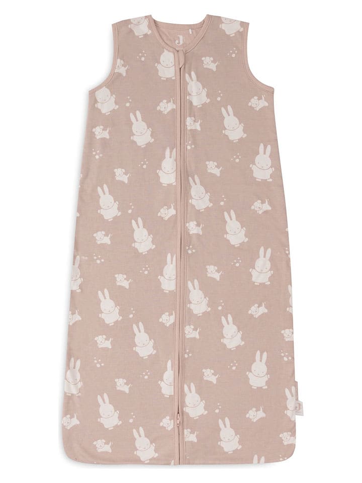 Jollein Śpiworek niemowlęcy "Miffy & Snuffy" w kolorze jasnoróżowym - 0,5 TOG rozmiar: 90 cm