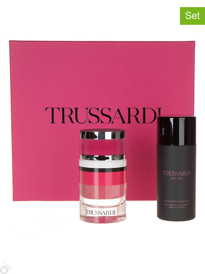 Trussardi 2-częściowy zestaw "Ruby Red" rozmiar: onesize