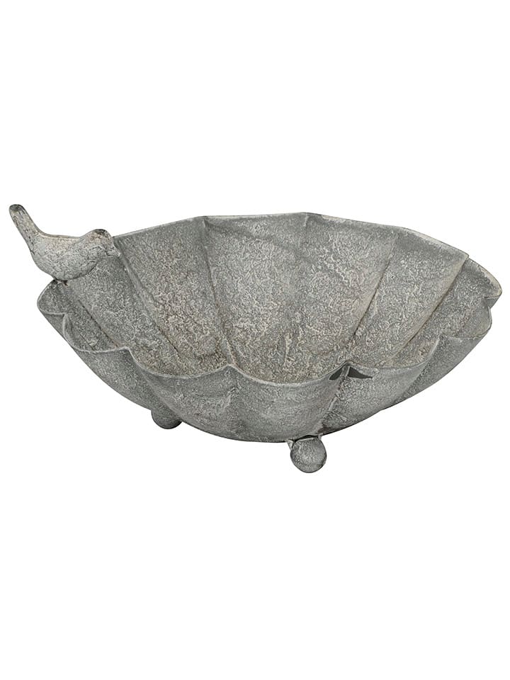 POSIWIO Poidełko w kolorze szarym dla ptaków - 26 x 12,5 x 24 cm rozmiar: onesize