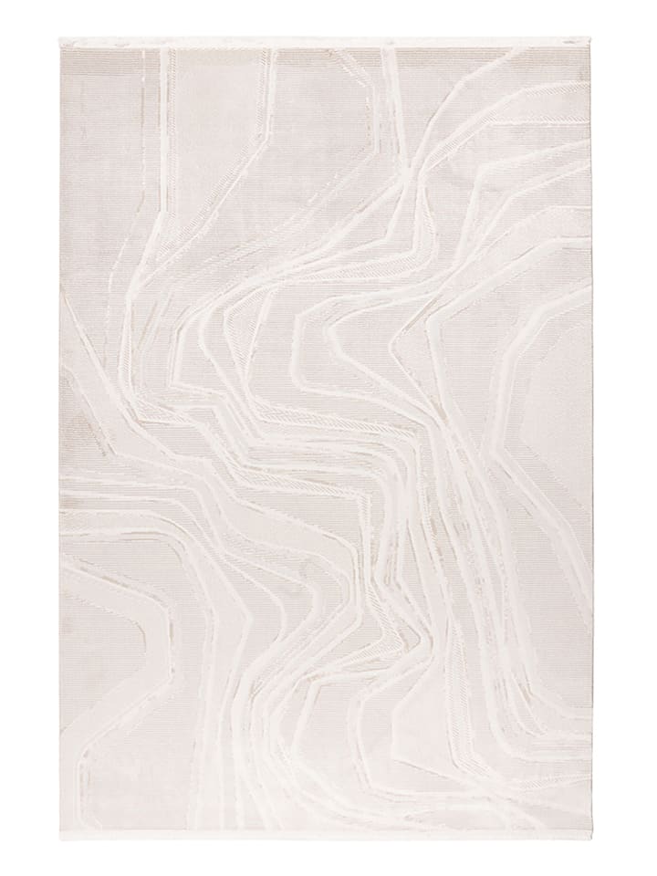 Pierre Cardin Dywan "Jardin" w kolorze jasnoszaro-beżowym rozmiar: 80x150 cm