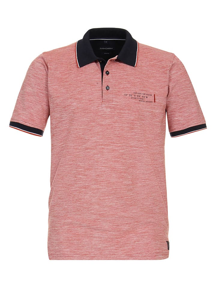 CASAMODA Koszulka polo w kolorze jasnoróżowym rozmiar: S