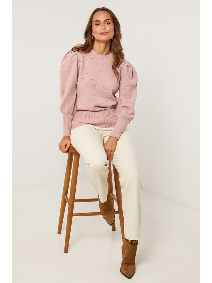 Soft Cashmere Sweter w kolorze jasnoróżowym rozmiar: 38/40
