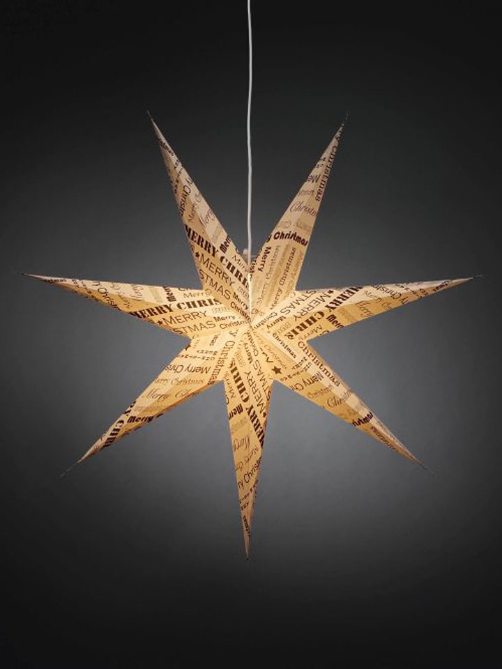 Konstsmide Gwiazda papierowa w kolorze białym rozmiar: onesize