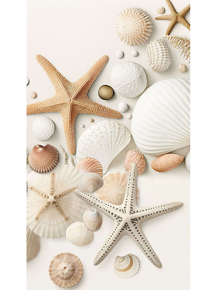 Good Morning Ręcznik plażowy "Cote" w kolorze kremowo-beżowym rozmiar: 100x180 cm