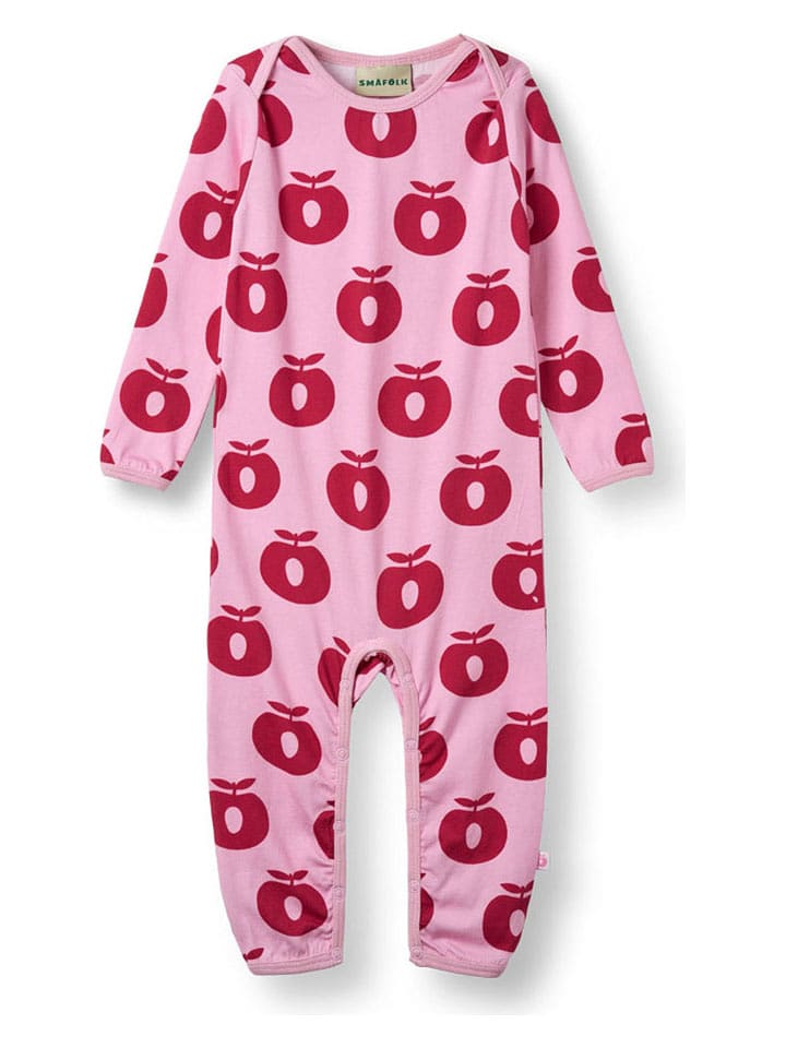 Småfolk Rampers w kolorze jasnoróżowym rozmiar: 74