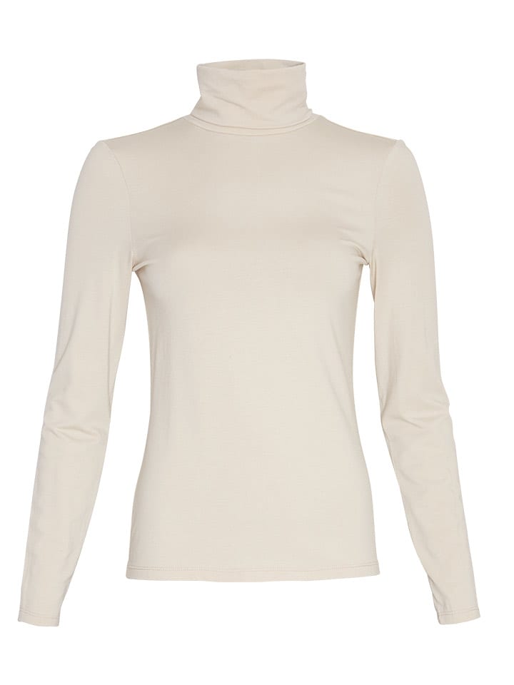 MOSS COPENHAGEN Golf "Olivie" w kolorze beżowym rozmiar: XL