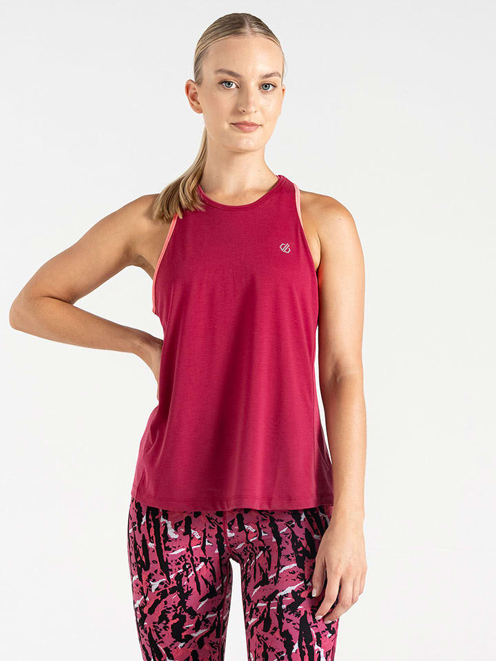 Dare 2b Top sportowy "Gravitate" w kolorze różowo-jasnoróżowym rozmiar: 40