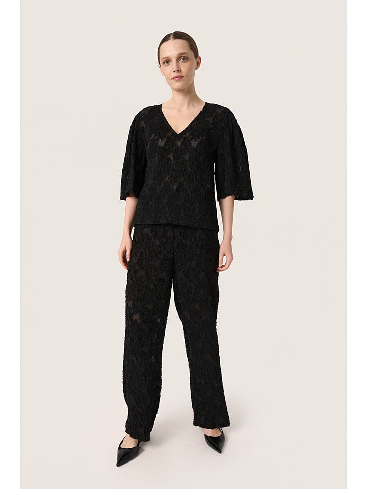 Soaked in Luxury Bluzka w kolorze czarnym rozmiar: XL