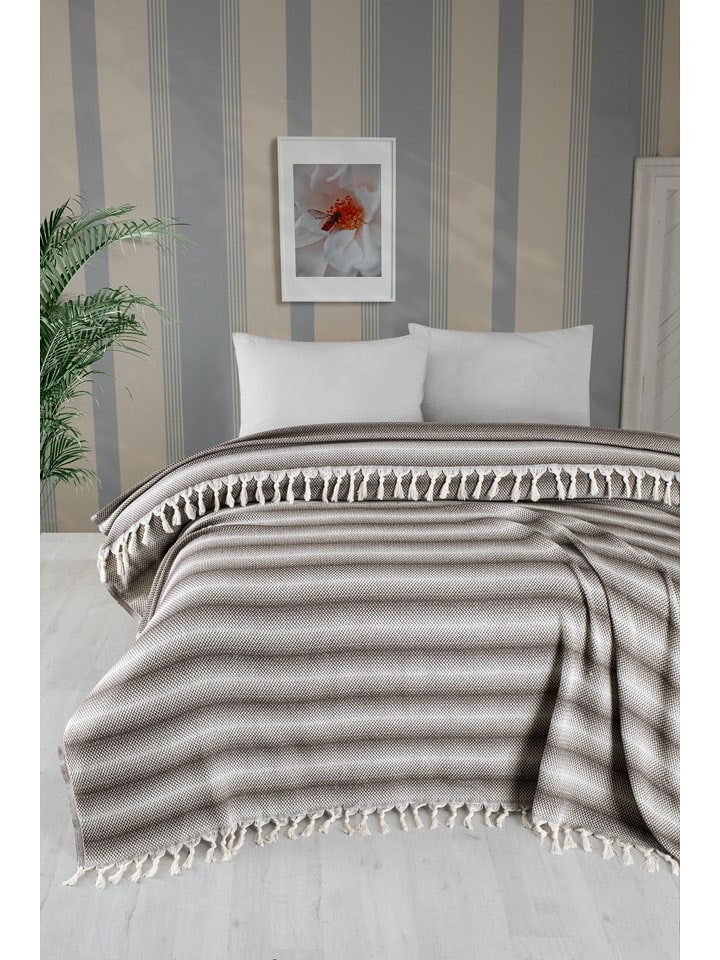 Mijolnir Narzuta "Milo" w kolorze kremowo-brązowym rozmiar: 200x230 cm