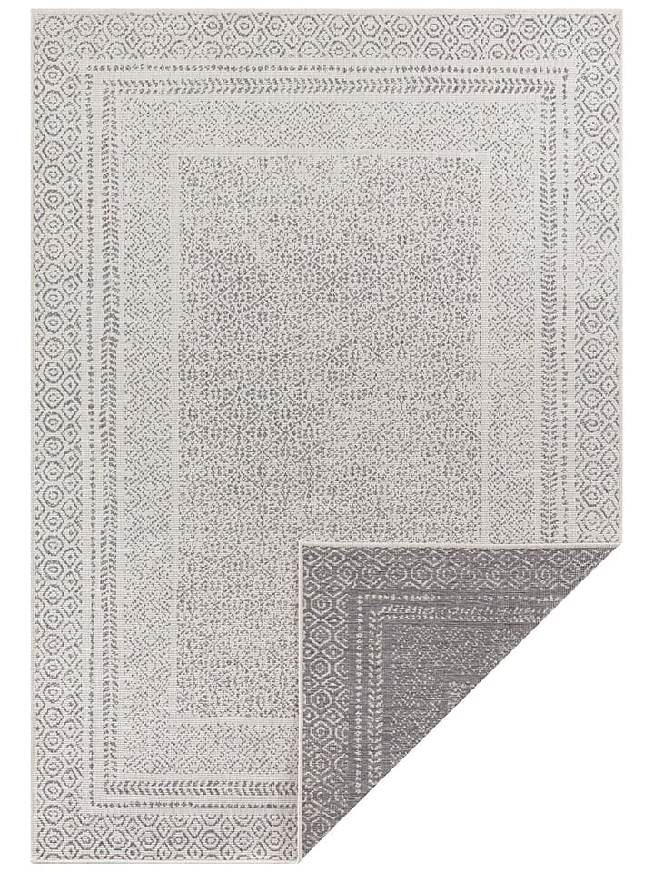 WHITE LABEL Dywan zewnętrzny w kolorze szaro-kremowym rozmiar: 240x340 cm