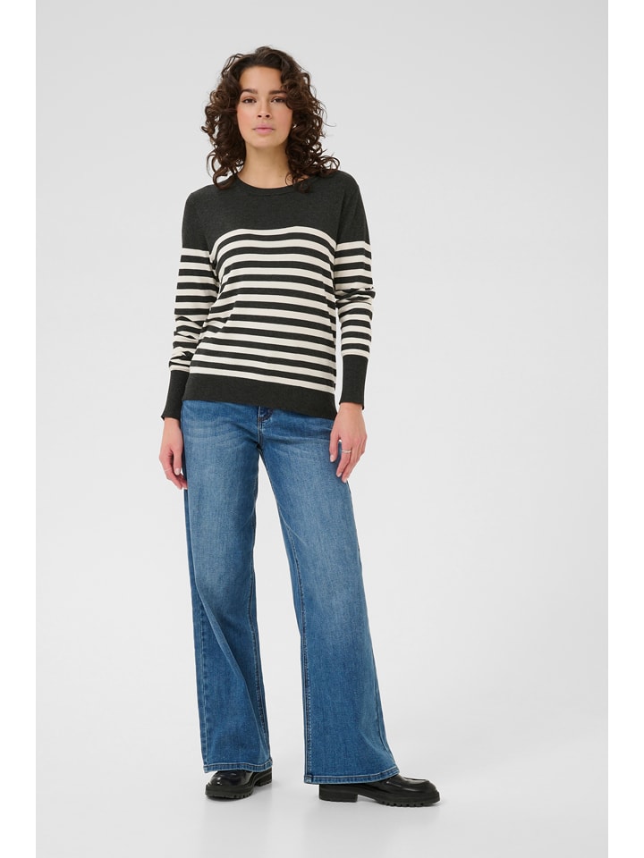 Kaffe Sweter w kolorze czarnym rozmiar: L